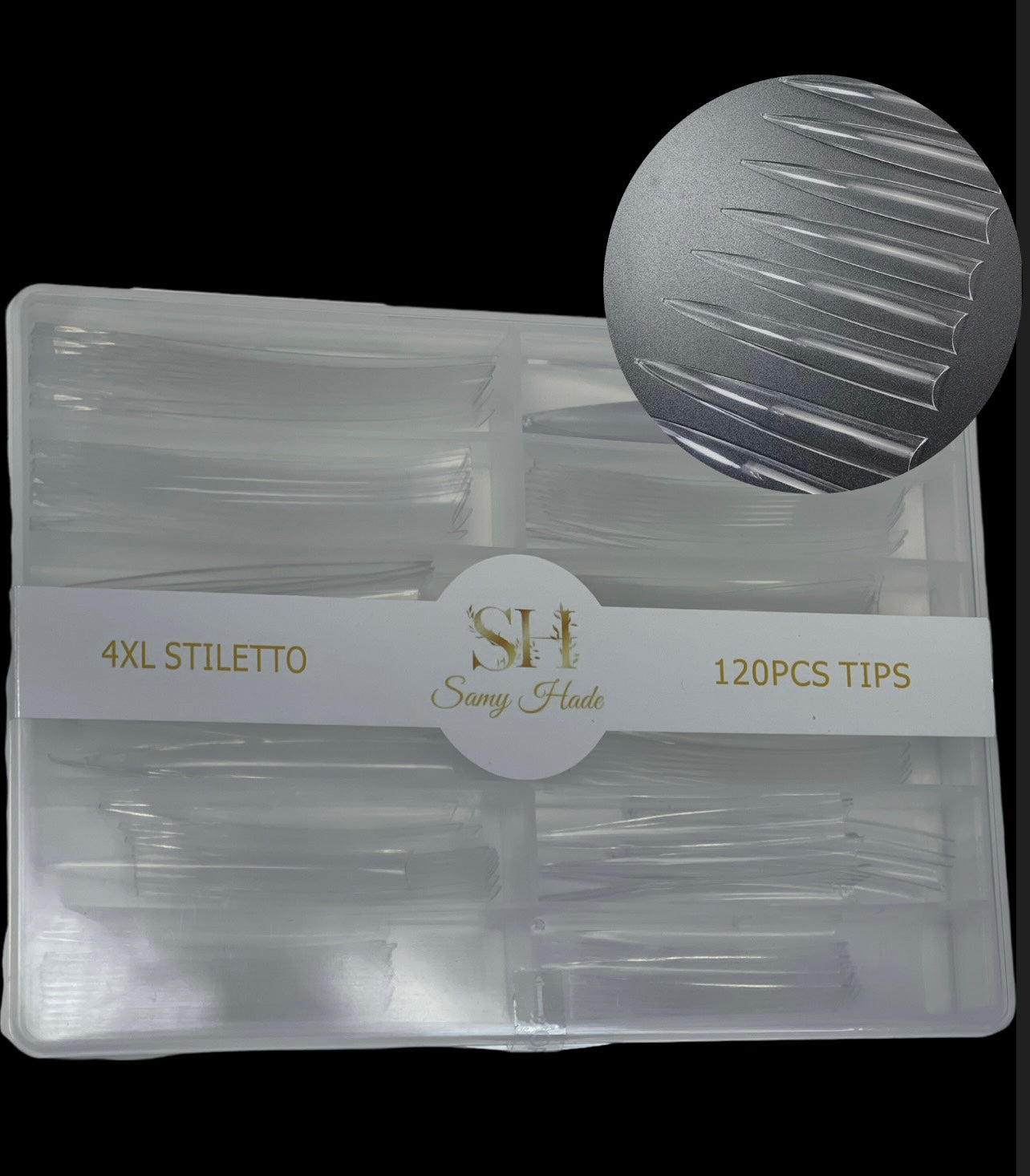 Super Long Stiletto Tips  - 120 Tips