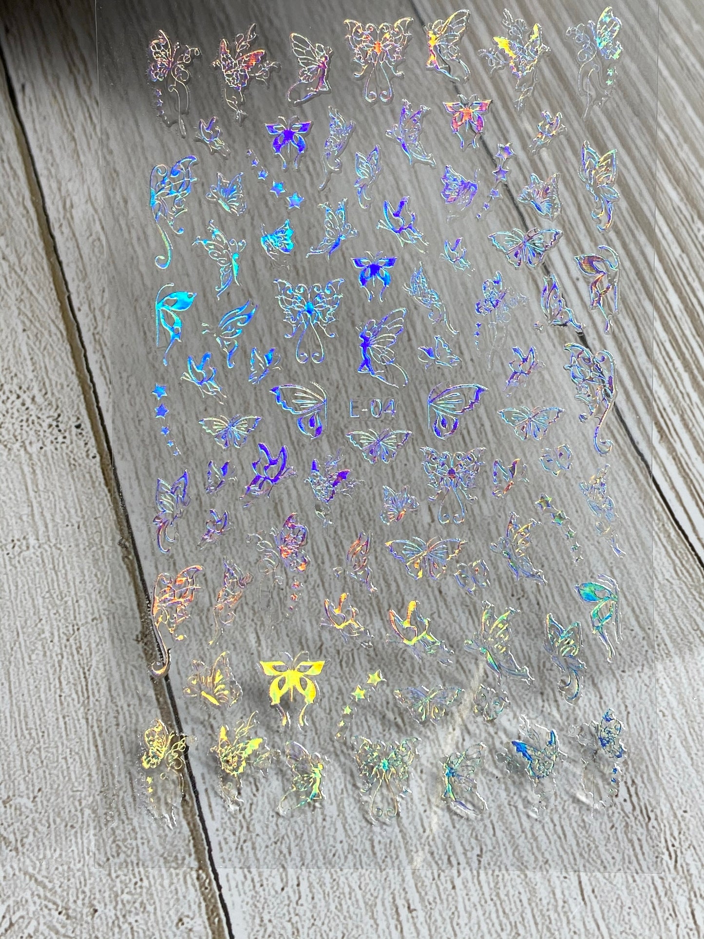 Sticker butterfly l-04
