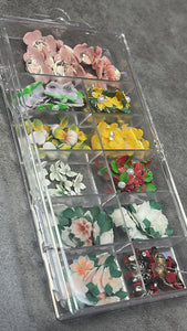 #12. Flowers 3d 110pcs