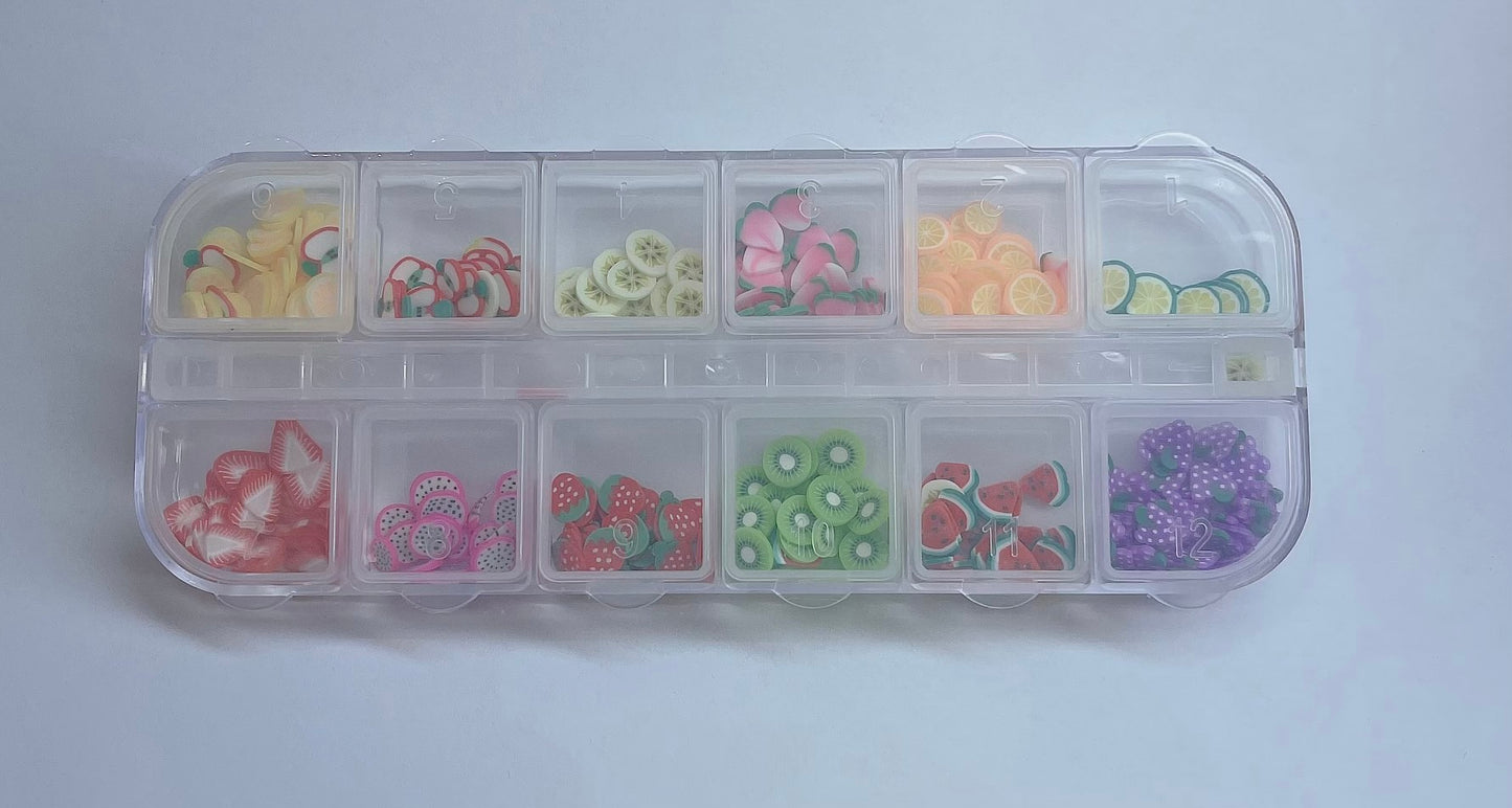 fruit decorations to encapsulate