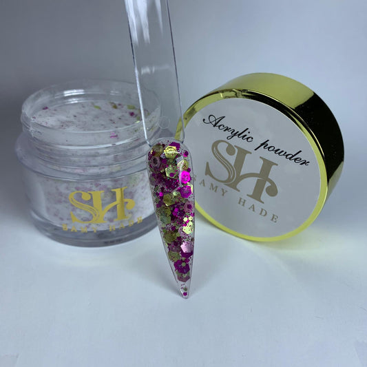 Glitter pink gold 1oz