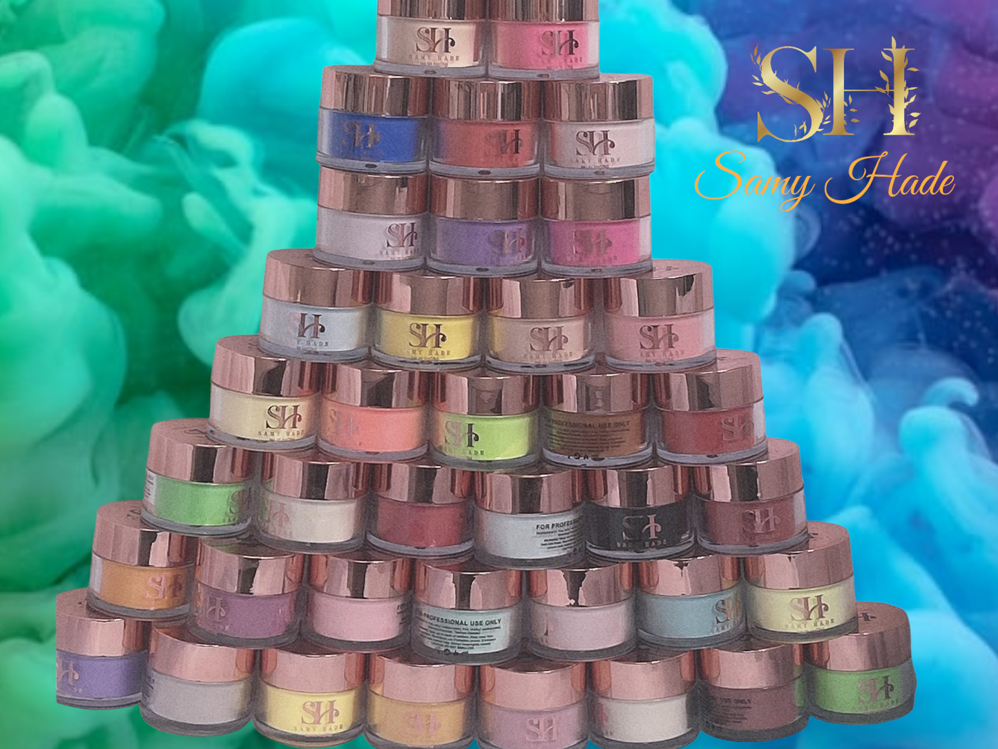 Colección nueva 44 colores acrylic powder