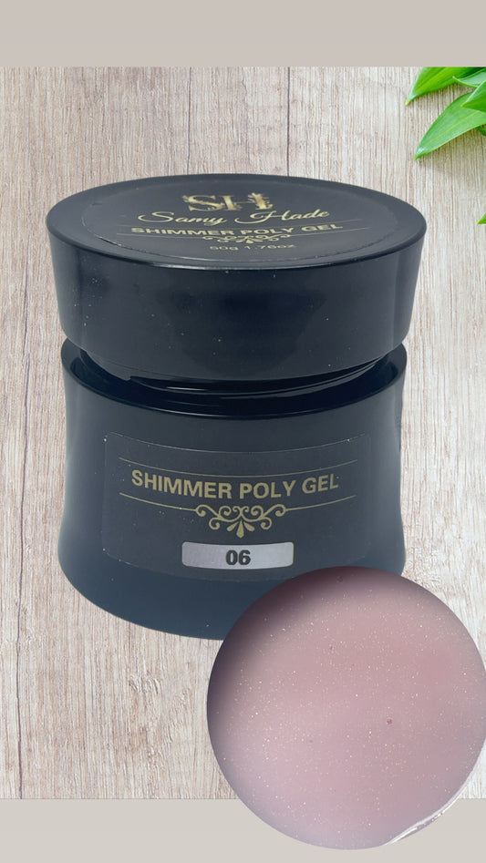 Polygel shimmer #06  50gr