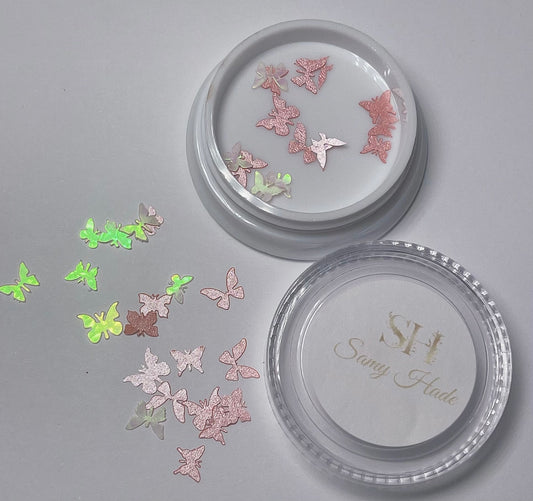 Nail-art #10 butterflies