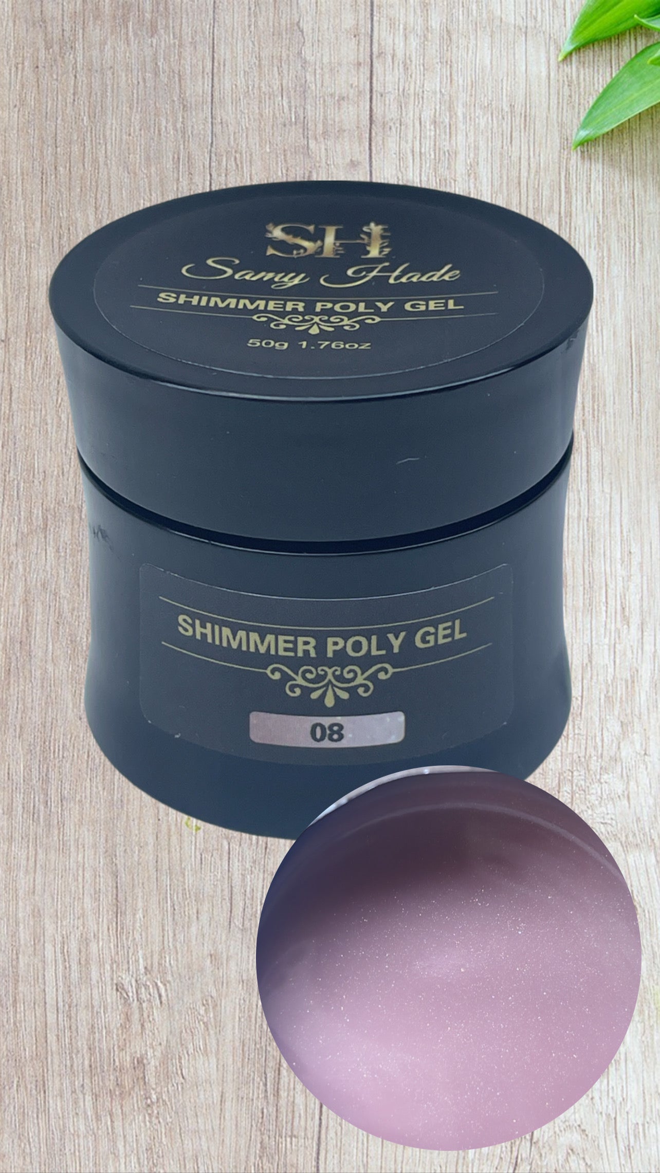 Polygel shimmer #08    50gr