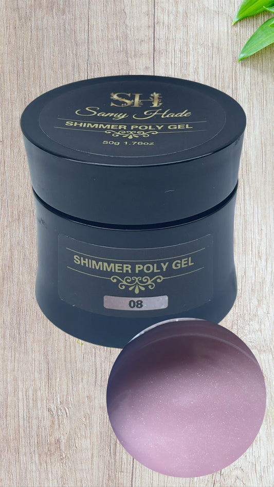 Polygel shimmer #08    50gr