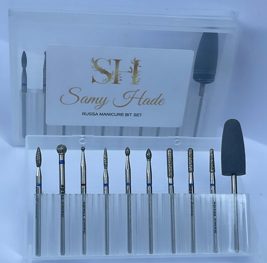 Russian Manicure Bit Set 10pcs