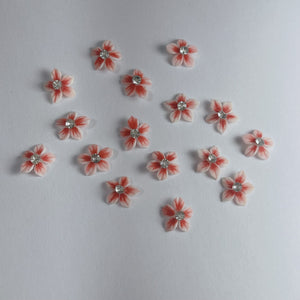 #41 Acrylic flowers 3d 1 piezas