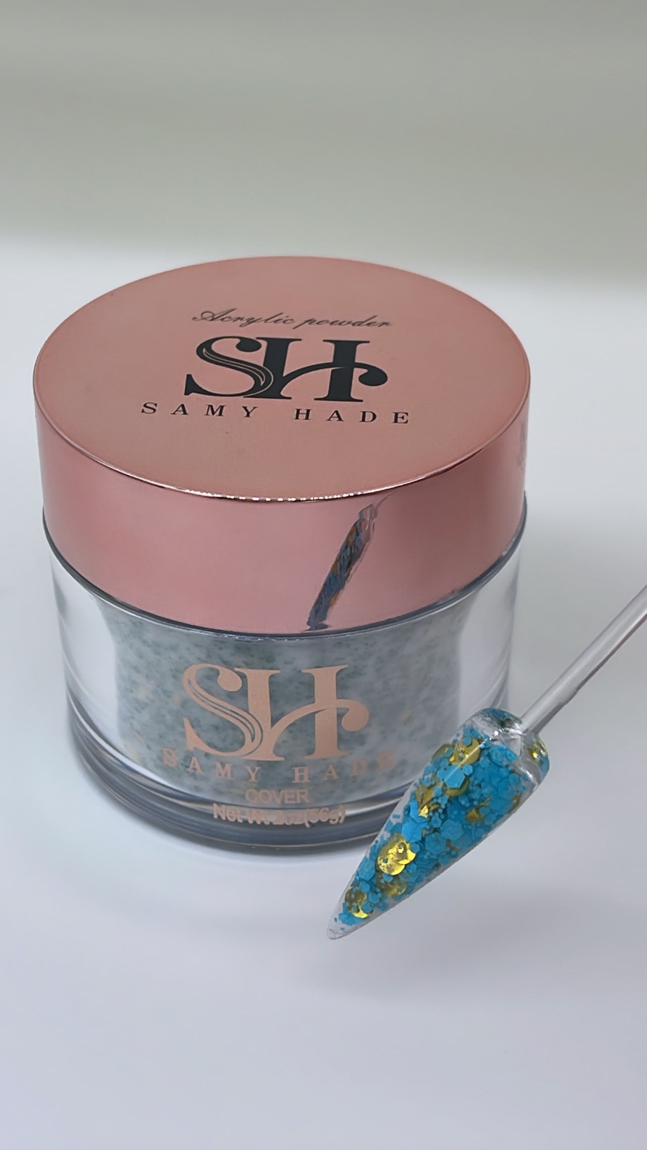 Glitter colorful blue  #113 2oz