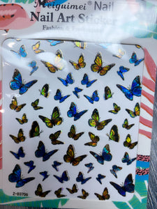 Sticker Butterfly 3d # 30