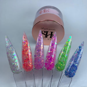 Glitter collection #48 ,#49 ,#50 ,# 51 ,#52 ,#53