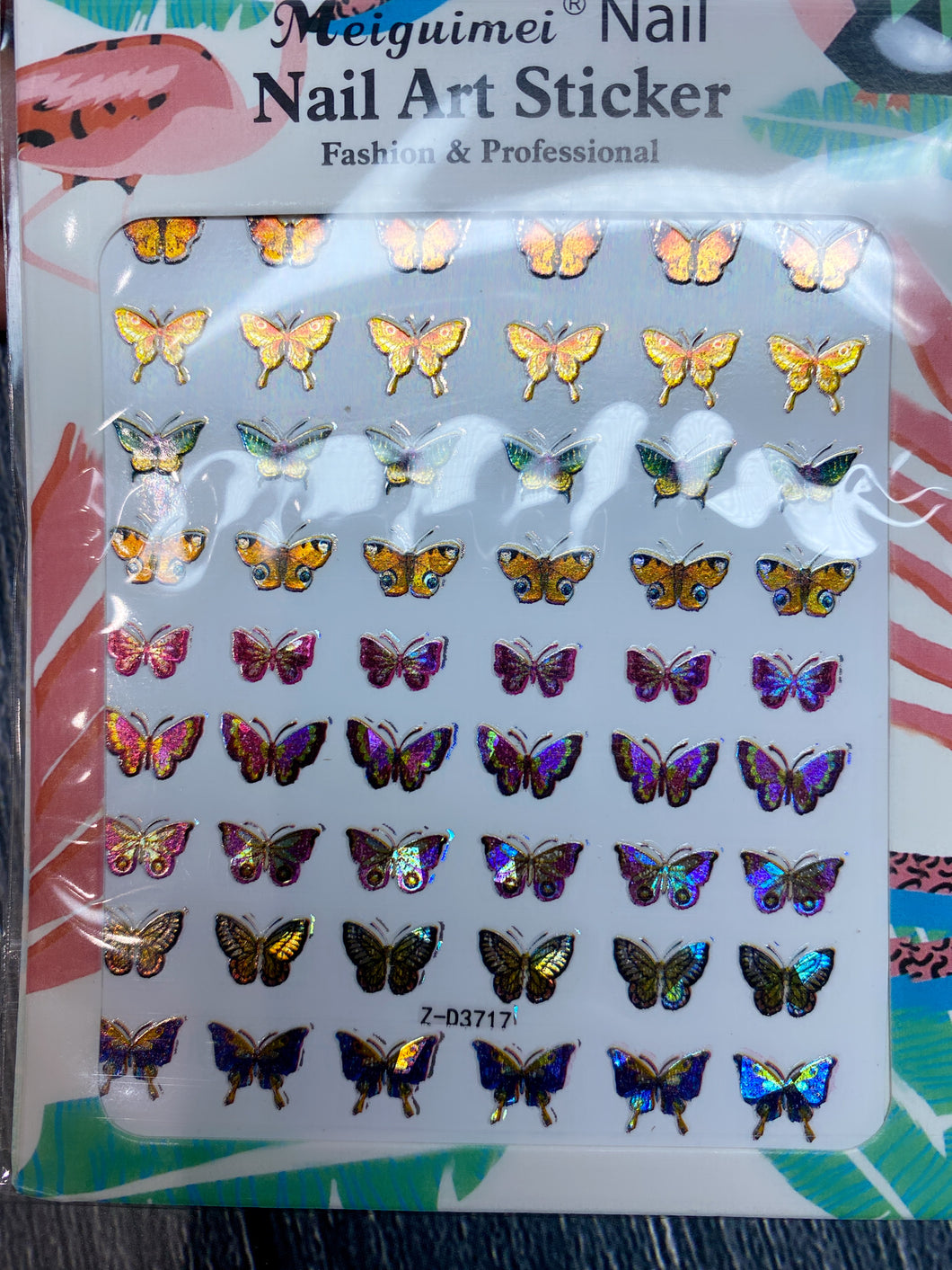 Sticker Butterfly 3d # 31
