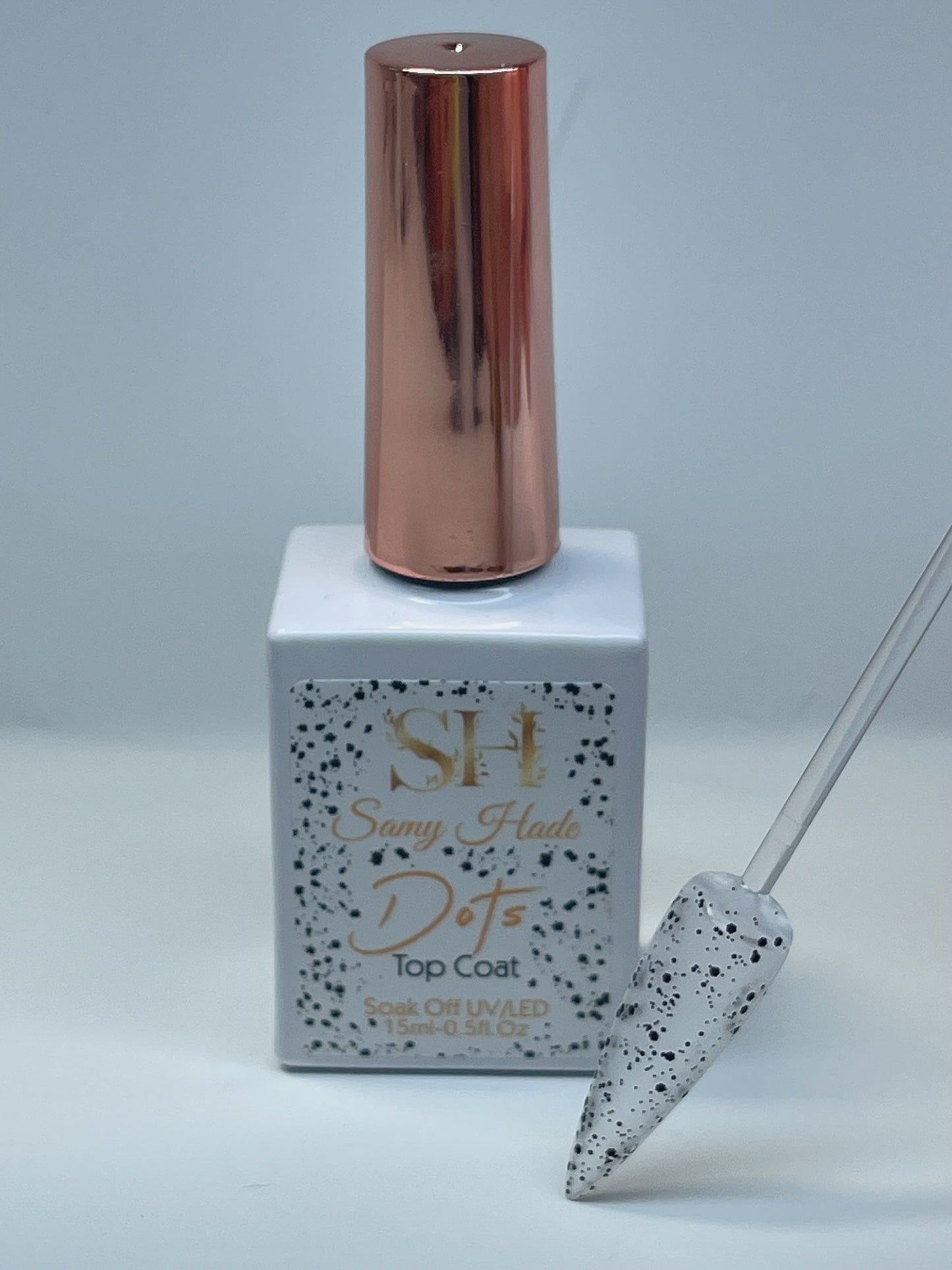 Matte top coat Dots