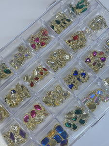 Nail jewelry box 240 pc