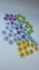 Flowers resins 50pcs