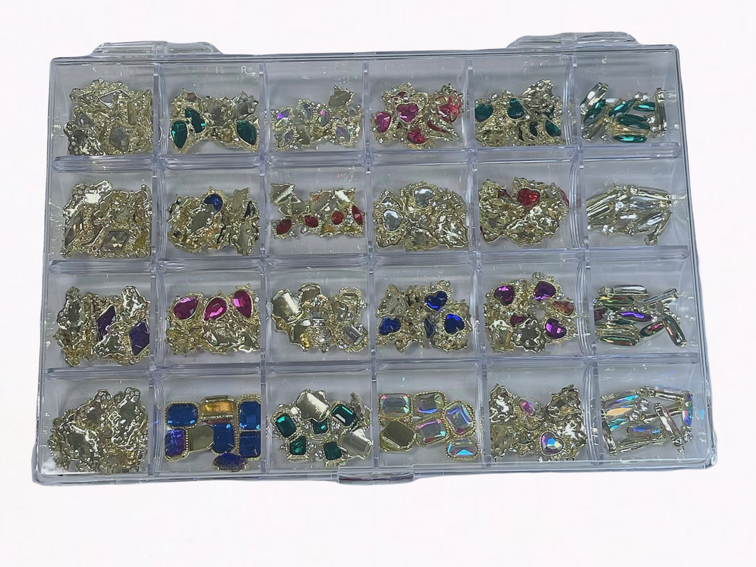 Nail jewelry box 240 pc