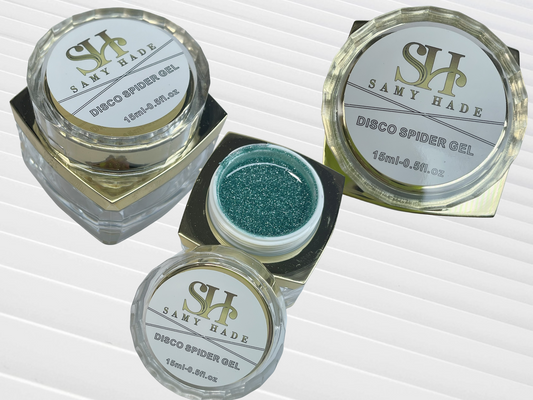 Disco spider gel light green