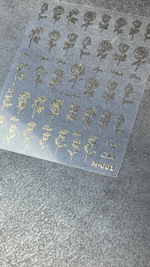 Sticker M-001 gold