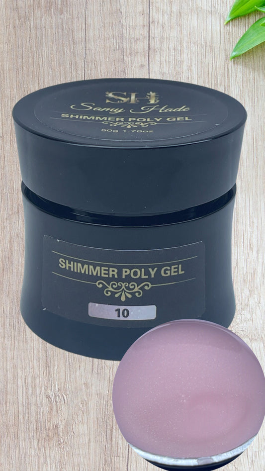 Polygel shimmer #10   50gr