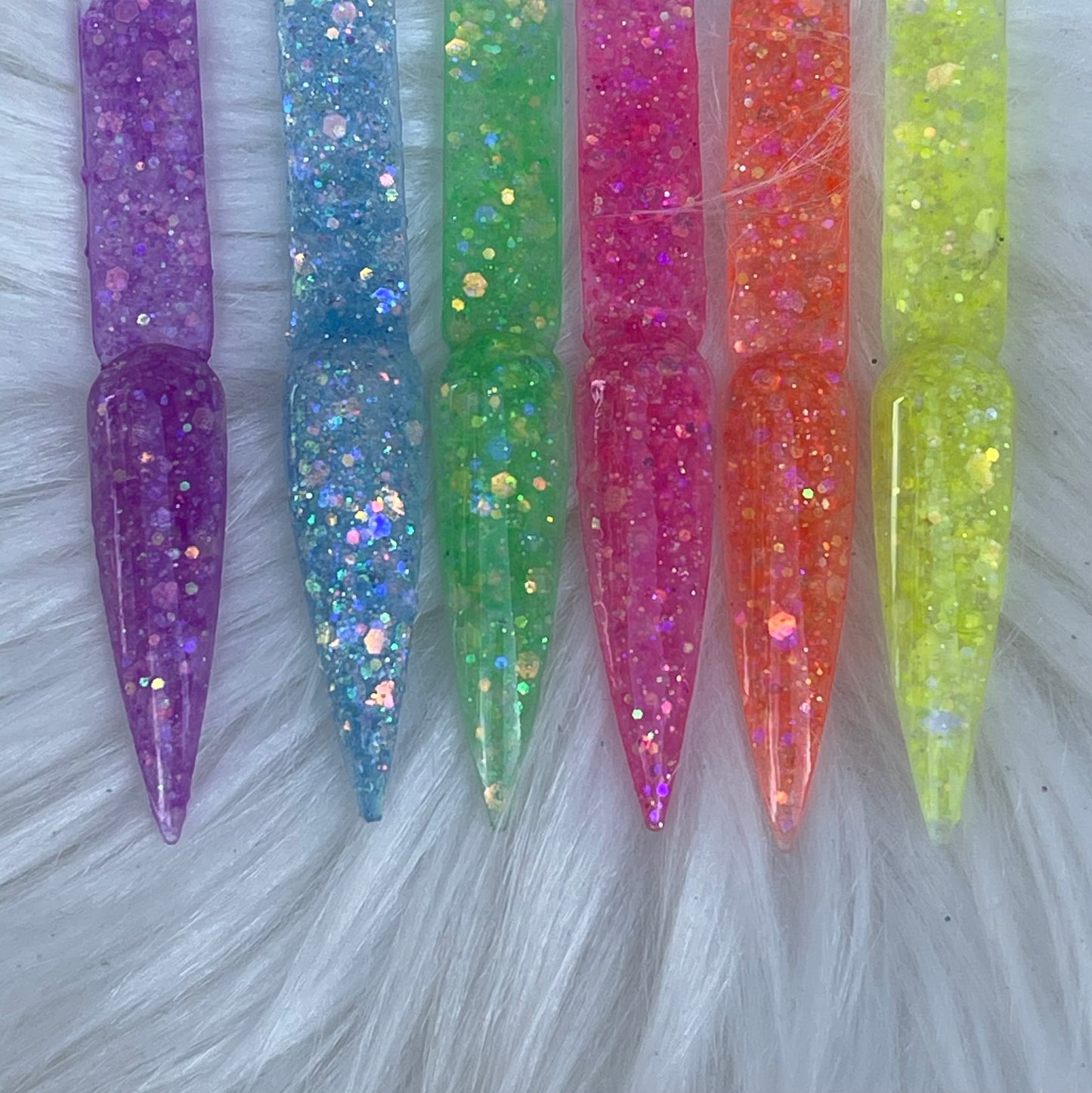 6 glitter collection magical #86 #79 #80 #82 #85 #84