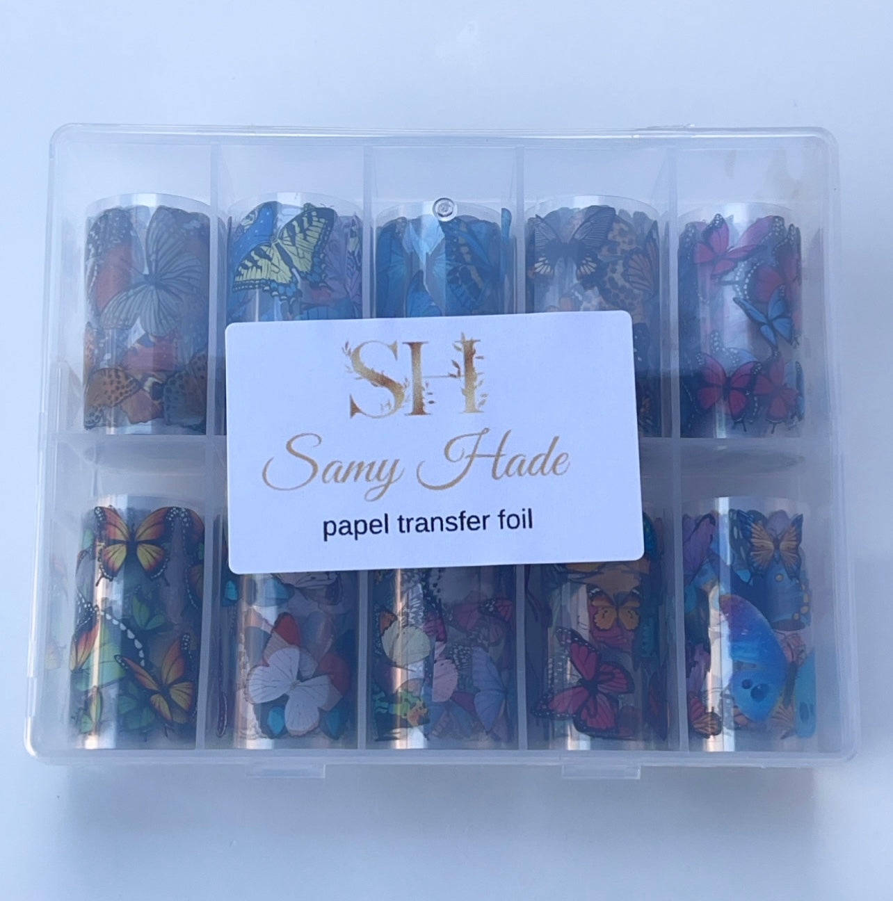 Papel transfer foil butterfly