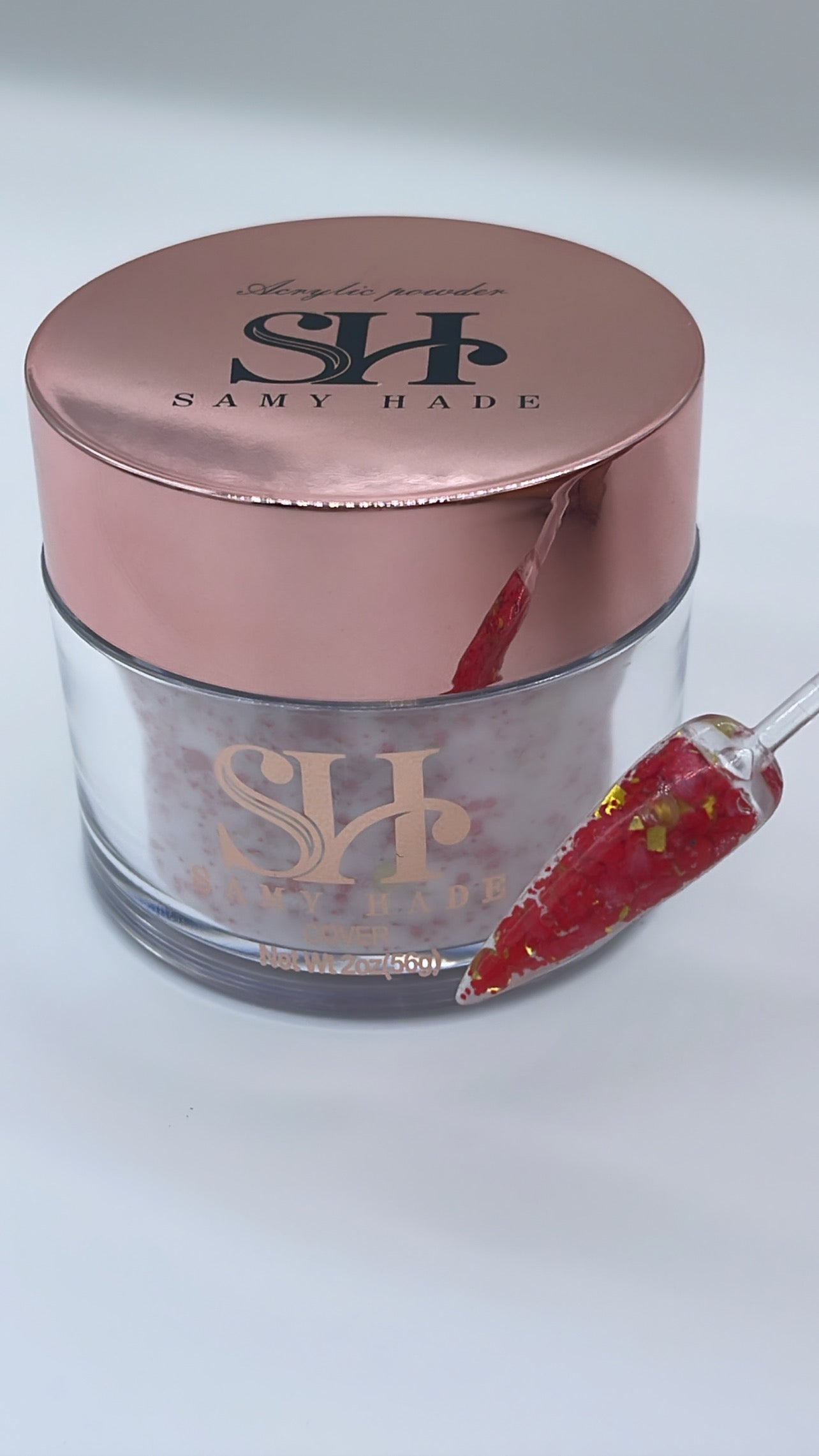 Glitter colorful red  #114 1oz