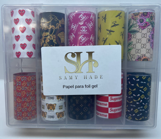 Paper transfer foil