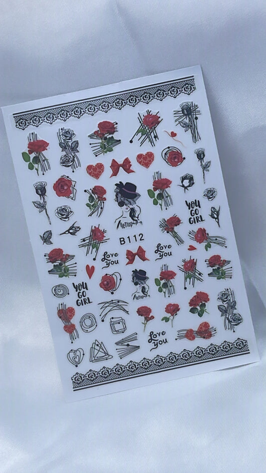 Sticker B112