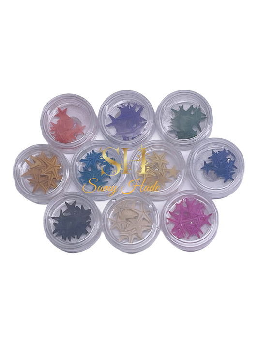 starfish decorations 10 colors