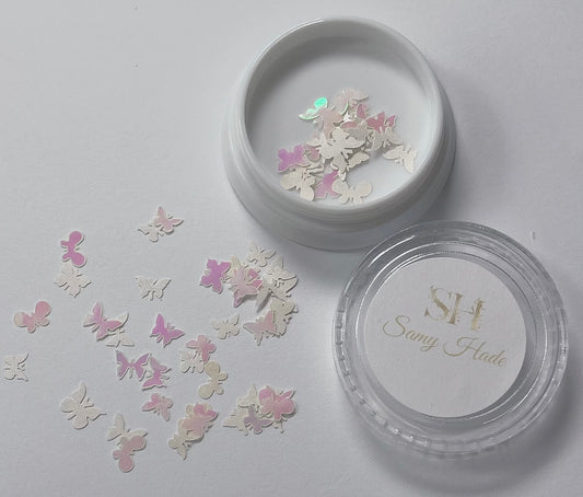 Nail-art #1 butterflies