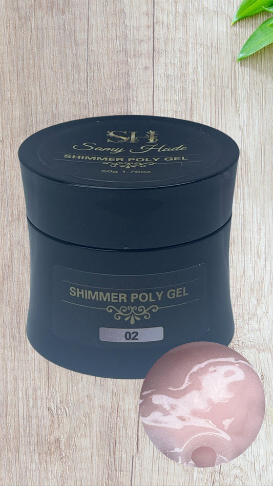 Polygel shimmer #02 50gr