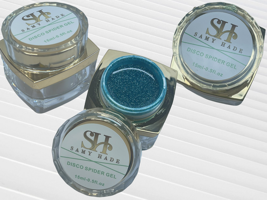 Disco spider gel green